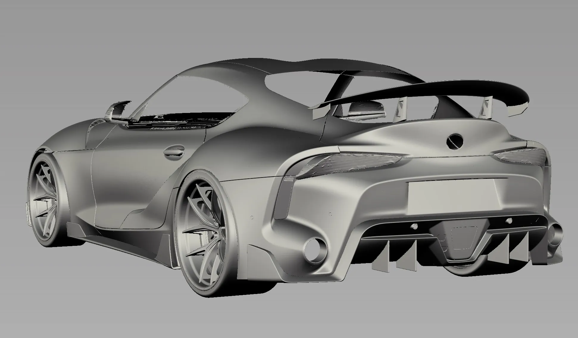 Check price and buy Duke Dynamics Body kit set for Toyota Supra A90