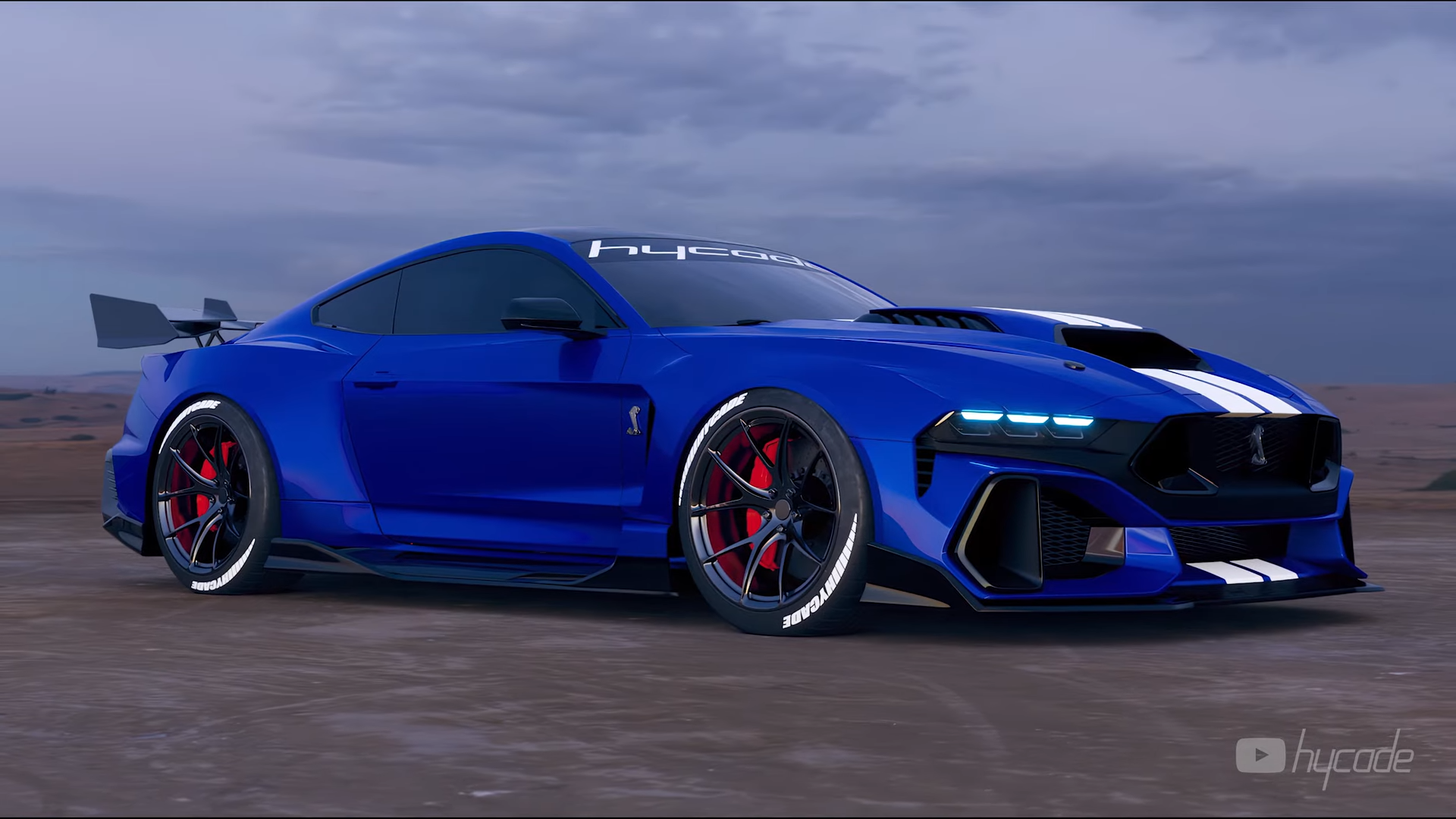 Ford Mustang GT 2024 Custom Design Wide Body Kit by Hycade