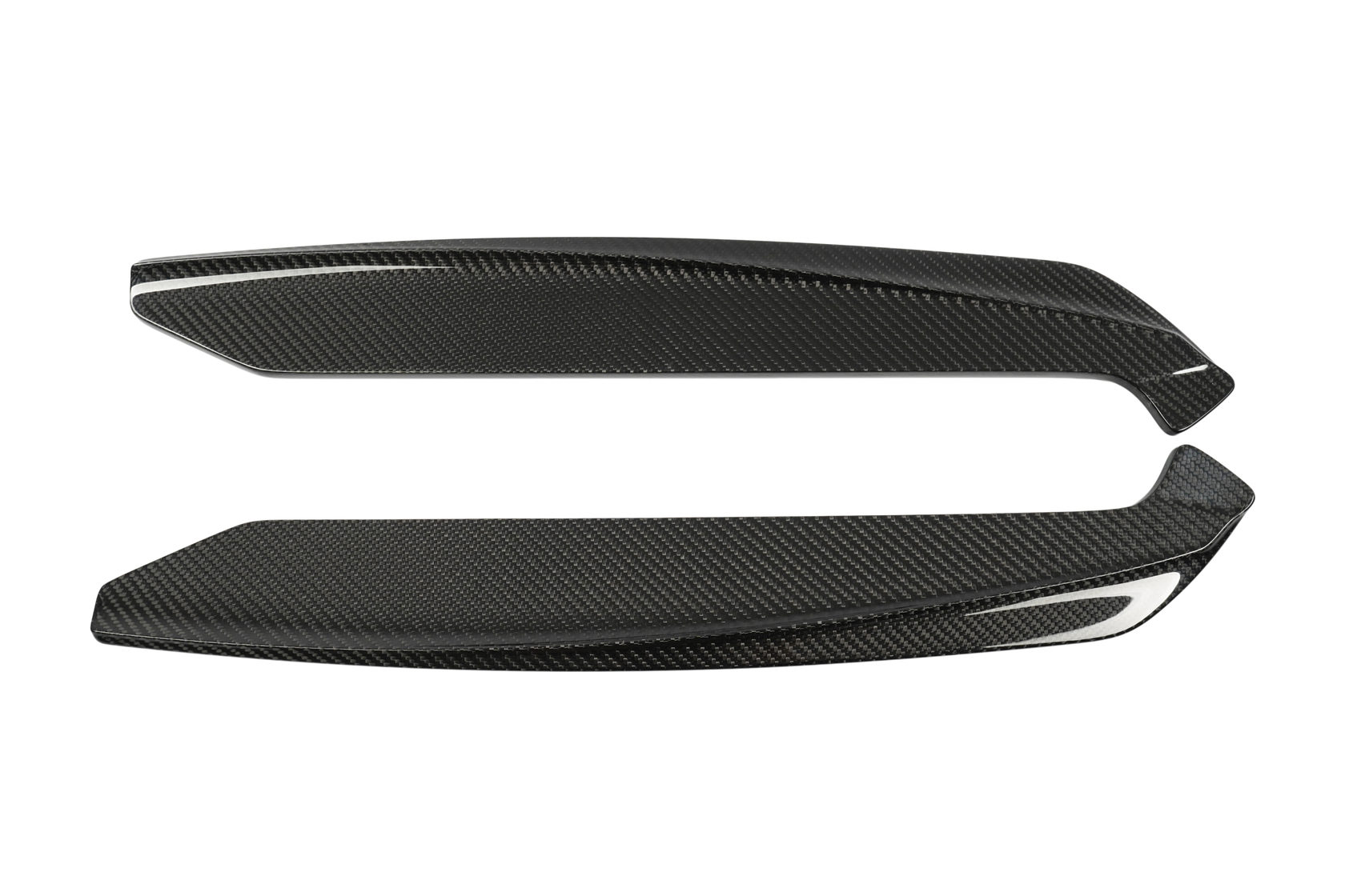 Rear bumper blades carbon for BMW M8 Coupe F91/F92/F93
