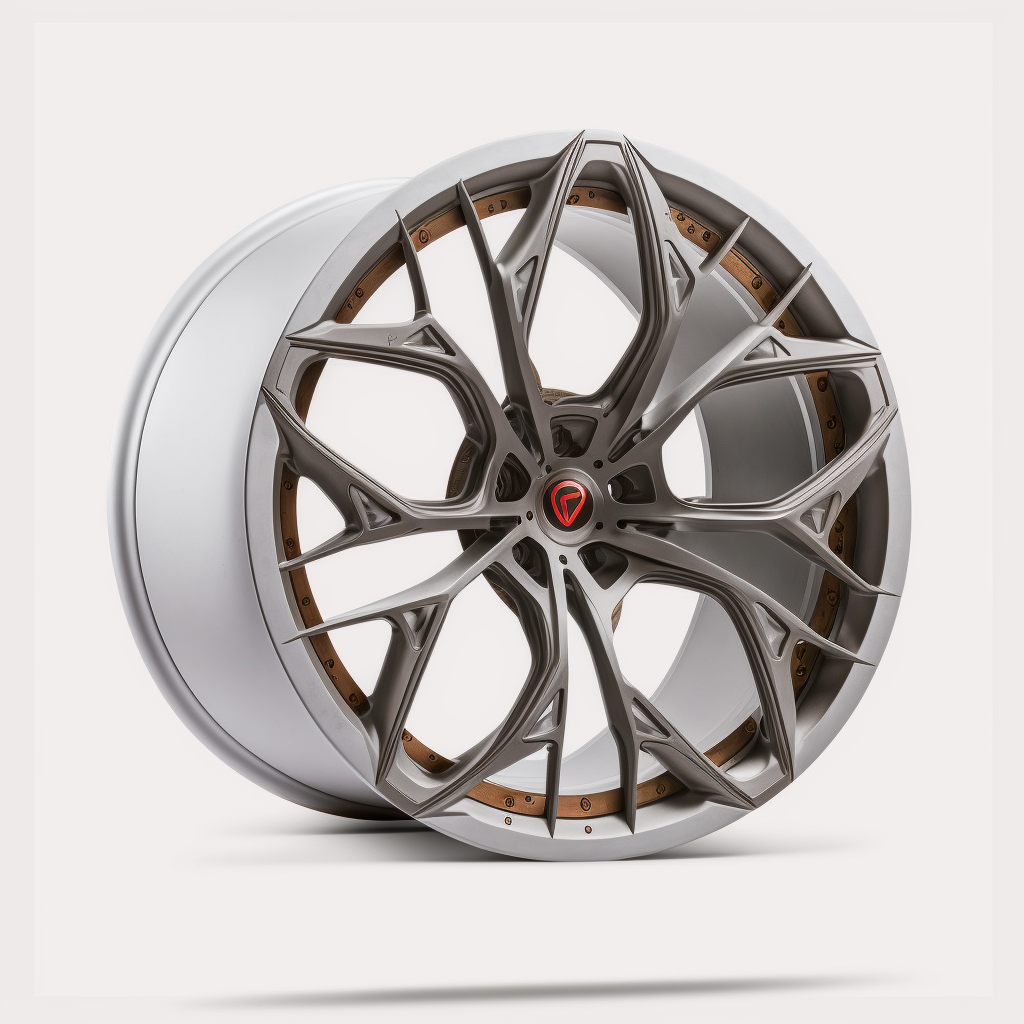 AI Generated Custom Forged Wheels Design by Bête Noire Ver1.3