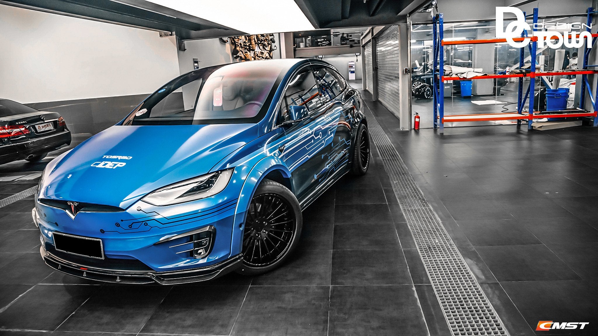 Check our price and buy CMST Carbon Fiber Body Kit set for Tesla Model X!