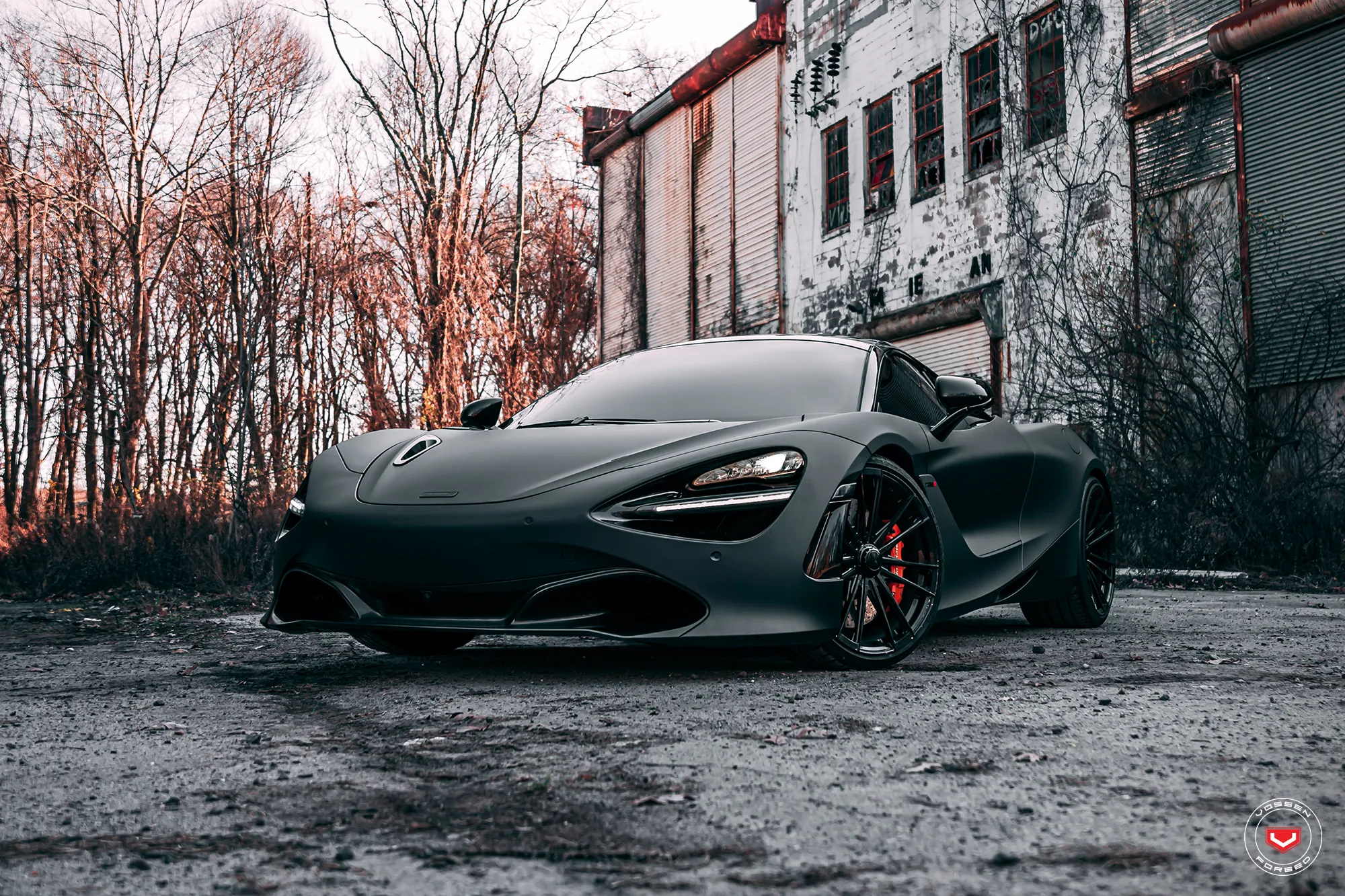 Vossen MC3 forged wheel — rear angle