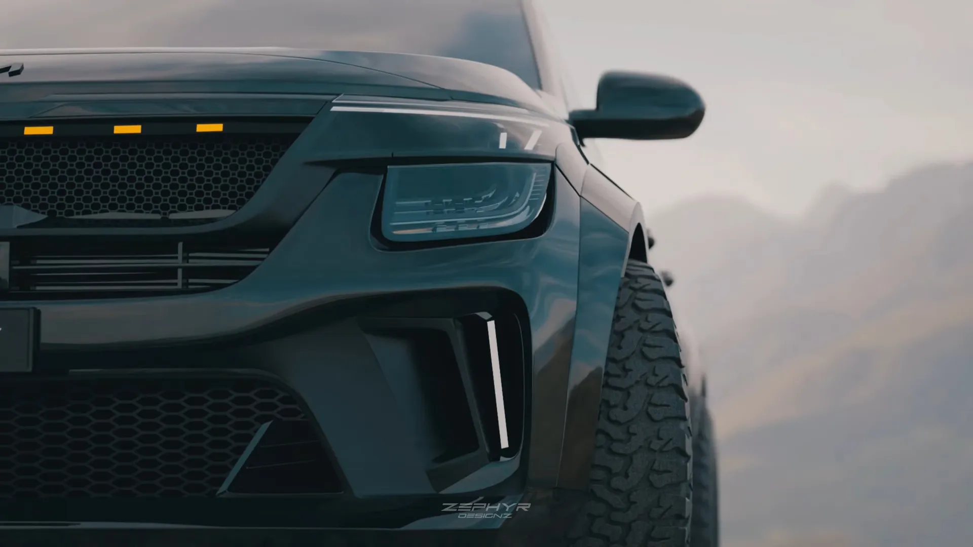 KIA Seltos Xpedition 2023 Custom Body Kit by Zephyr