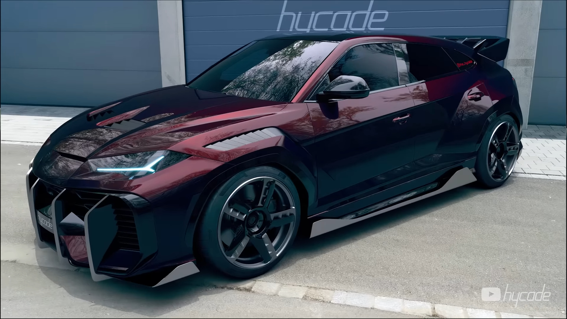 Lamborghini Urus Custom Wide Body Kit by Hycade