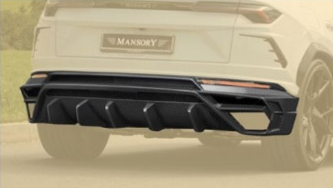 Rear bumper Mansory Carbon for Lamborghini Urus Soft kit