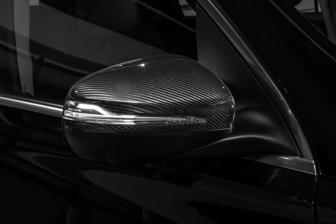 Mirror caps carbon for Mercedes C-class W 205 C 160 - C 400