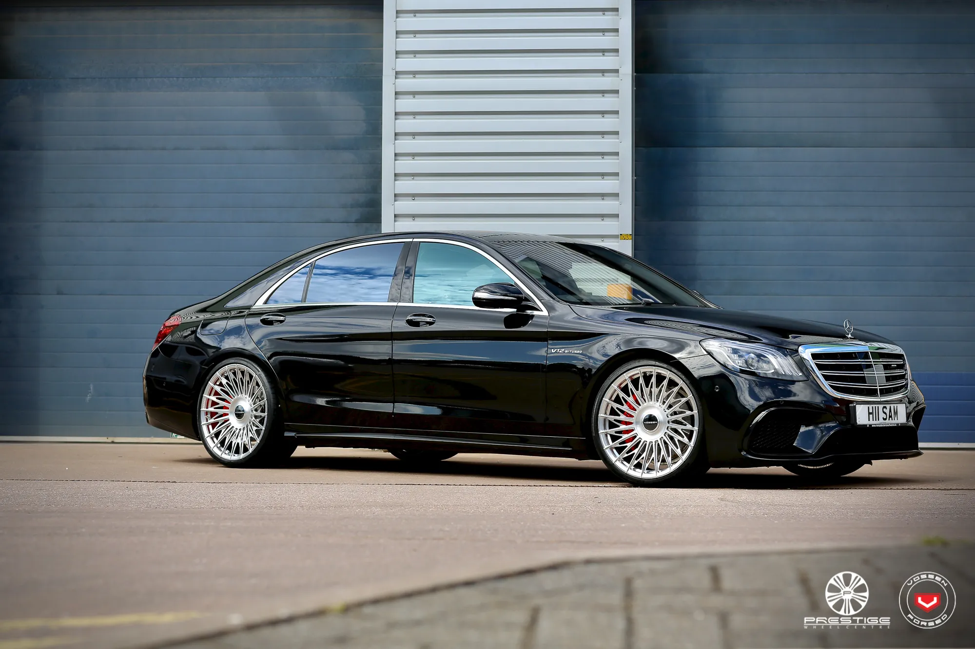 Vossen S17 15T forged wheel — full set display