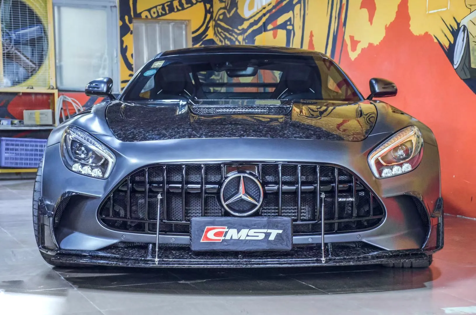 Check our price and buy CMST Carbon Fiber Body Kit set for Mercedes Benz AMG GT C190