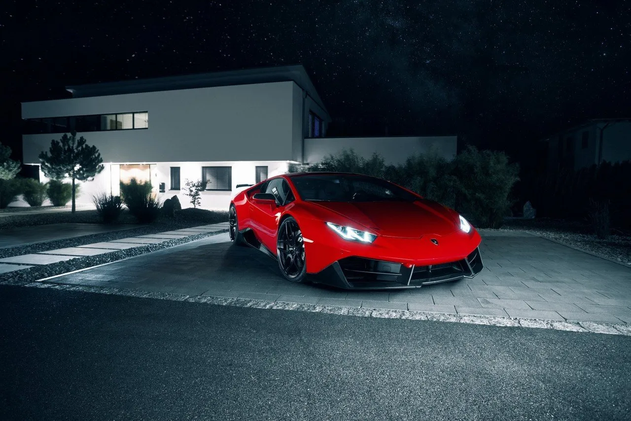 Check price and buy Novitec Carbon Fiber Body kit set for Lamborghini Huracán RWD Spyder