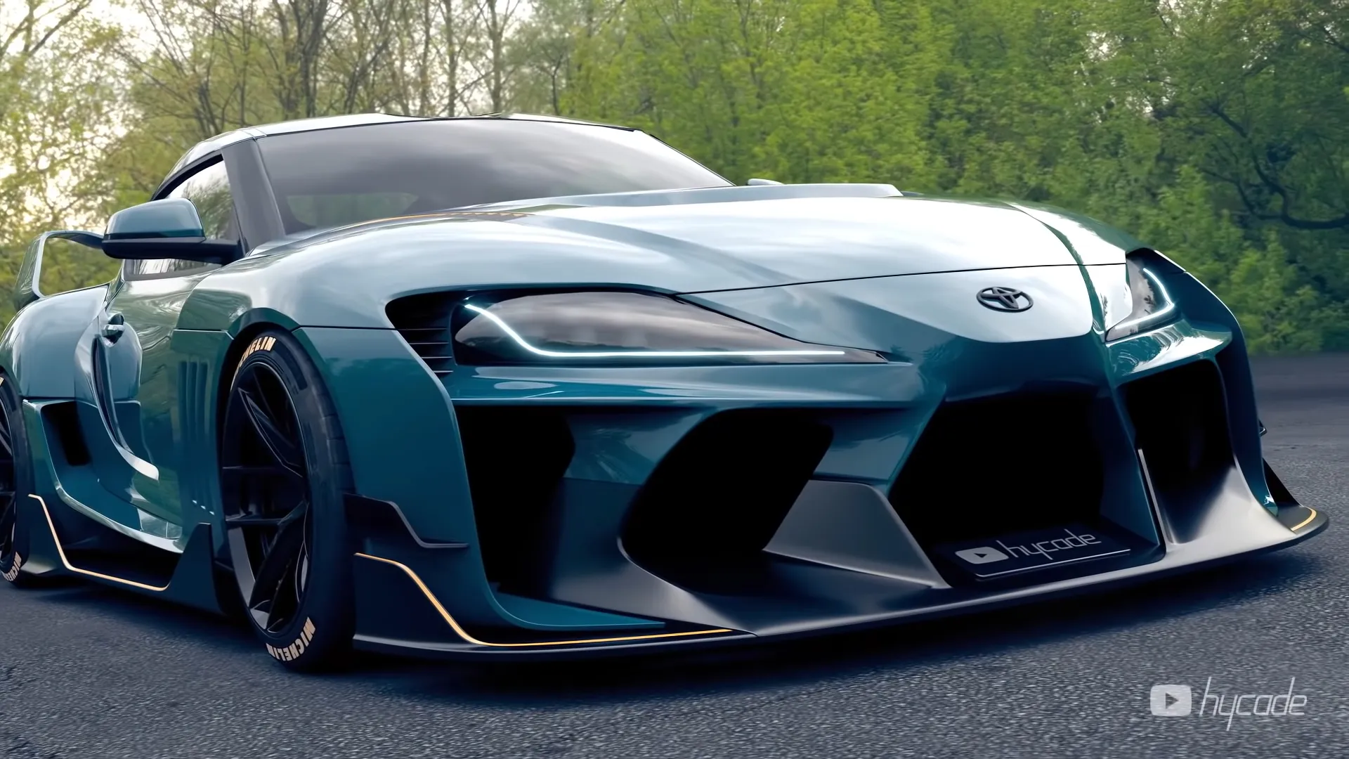 Toyota Supra MK5 Custom Body Kit by Hycade