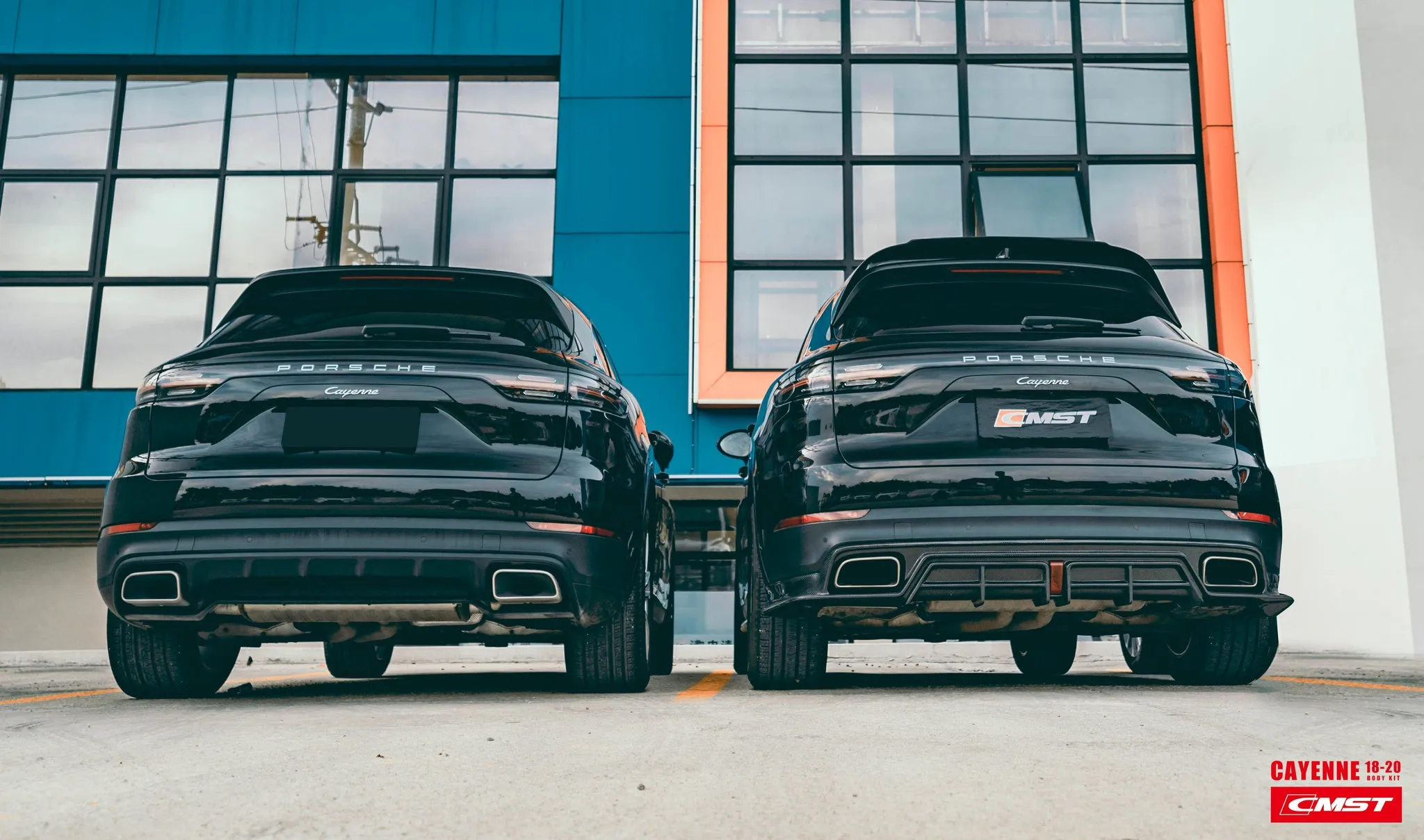 Check our price and buy CMST Carbon Fiber Body Kit set Style for Porsche Cayenne 9Y0