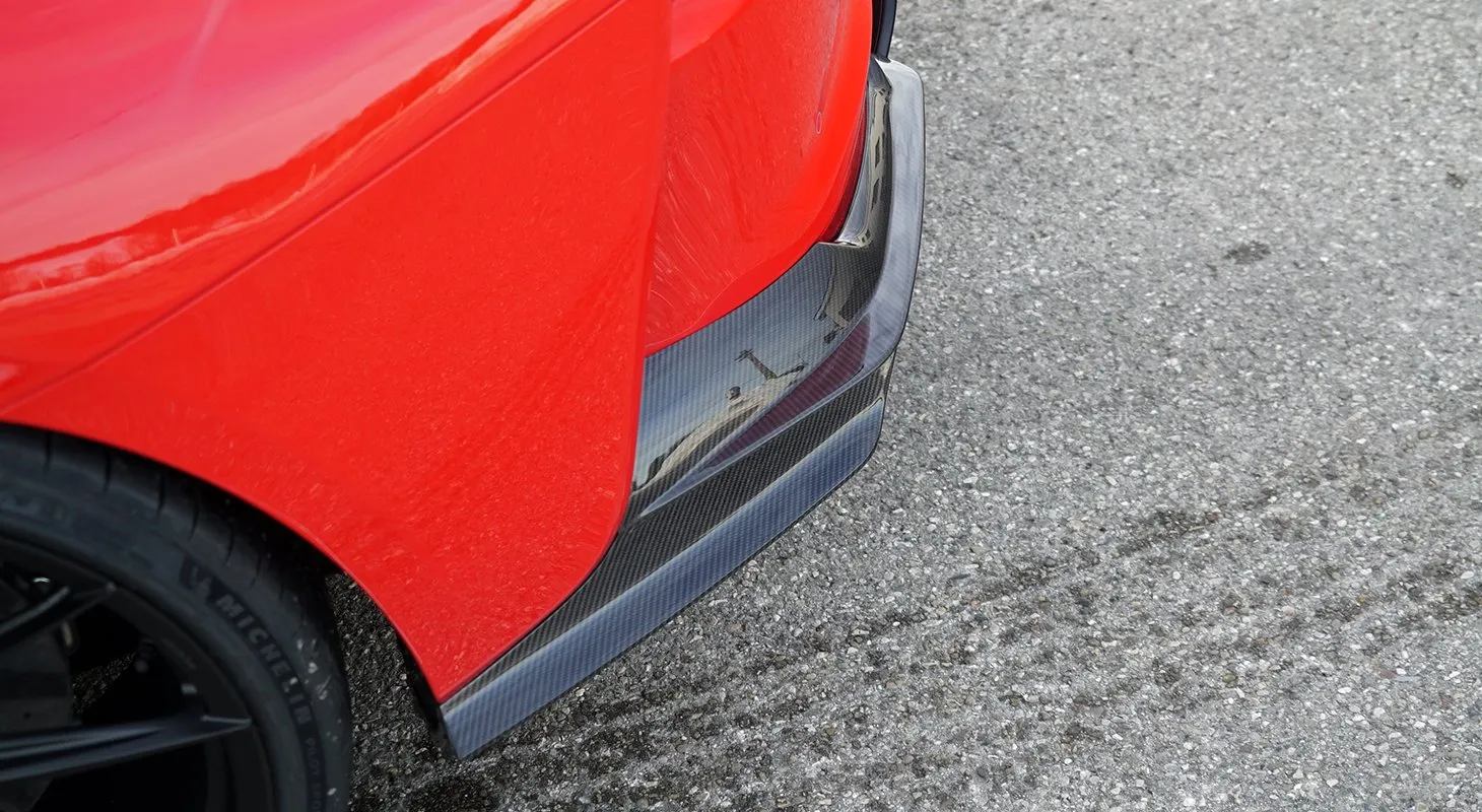 Rear bumper attachment Carbon Novitec for Ferrari 812 GTS