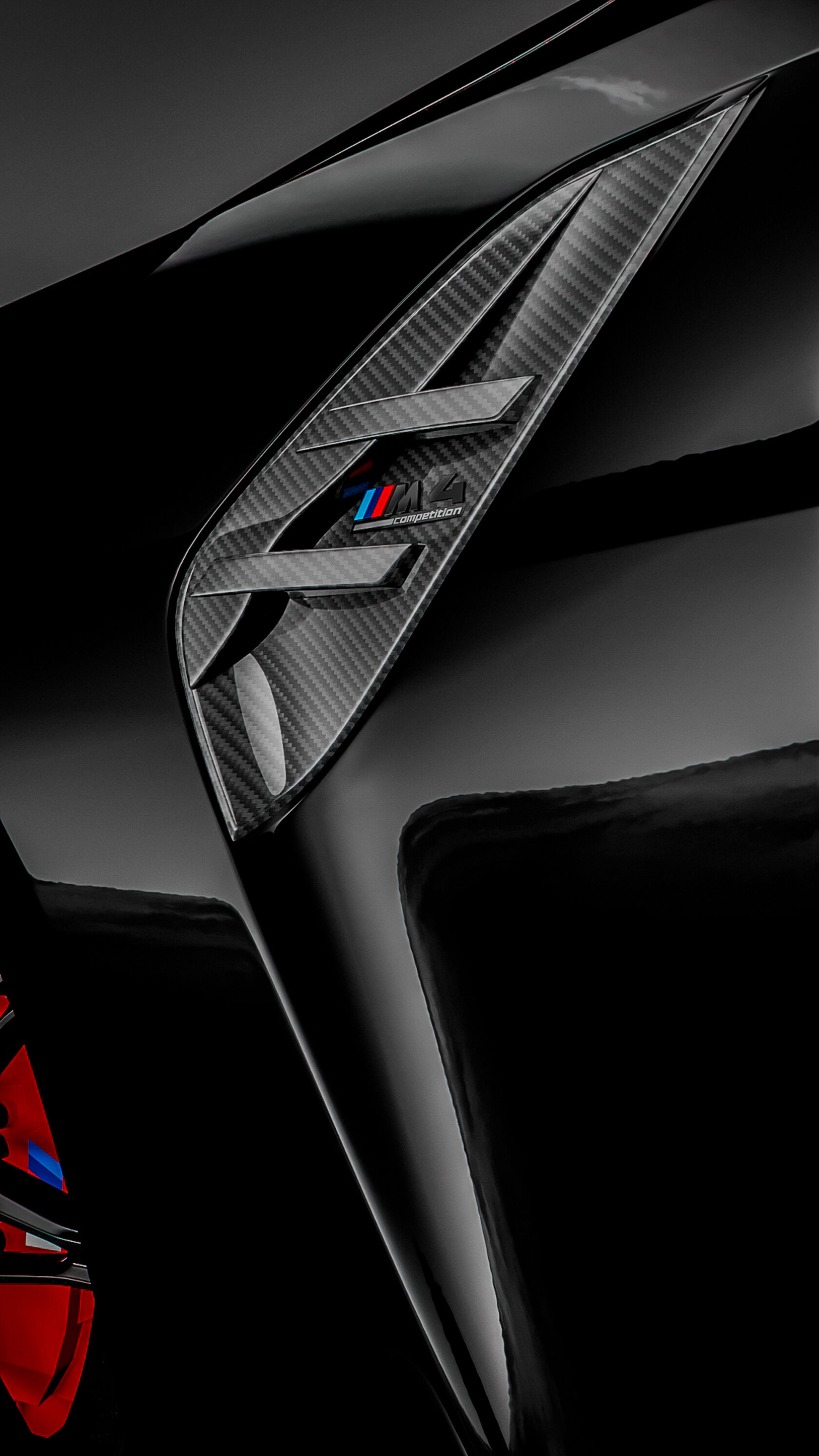 Gills in wings M Performance Carbon for BMW M4 G82