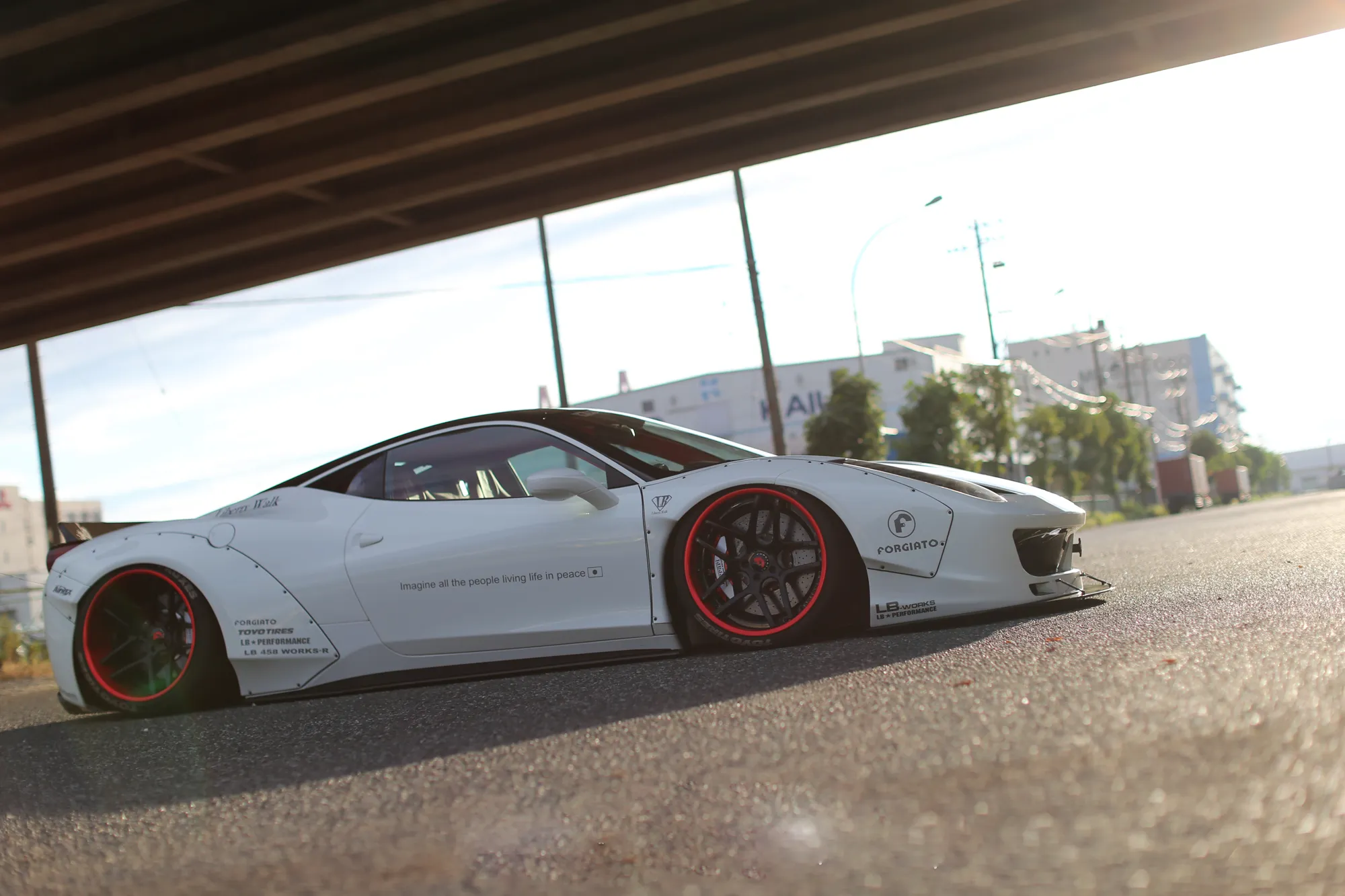 Check our price and buy Liberty Walk body kit for Ferrari 458!