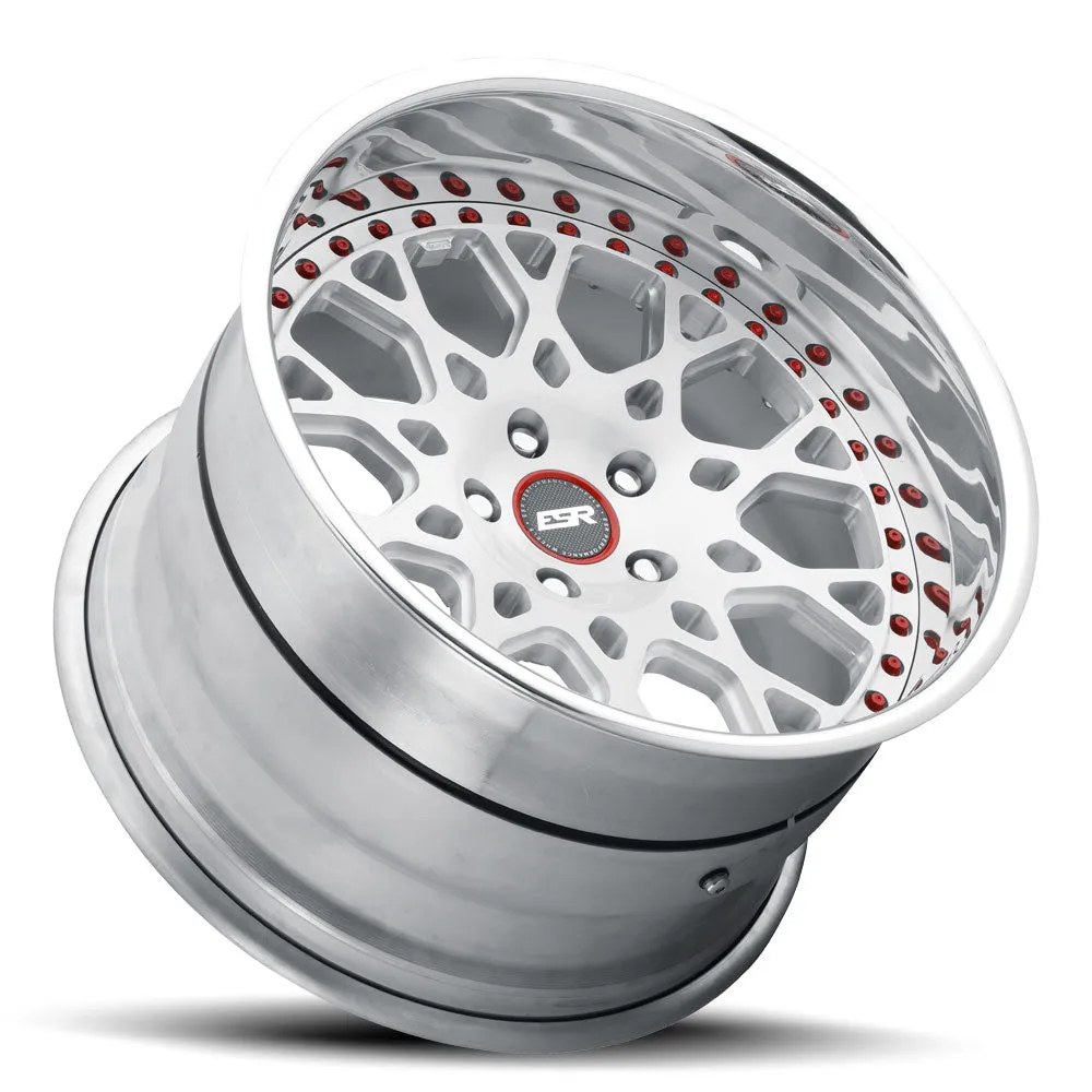 ESR ES3 3-Piece Forged Wheel — front face view