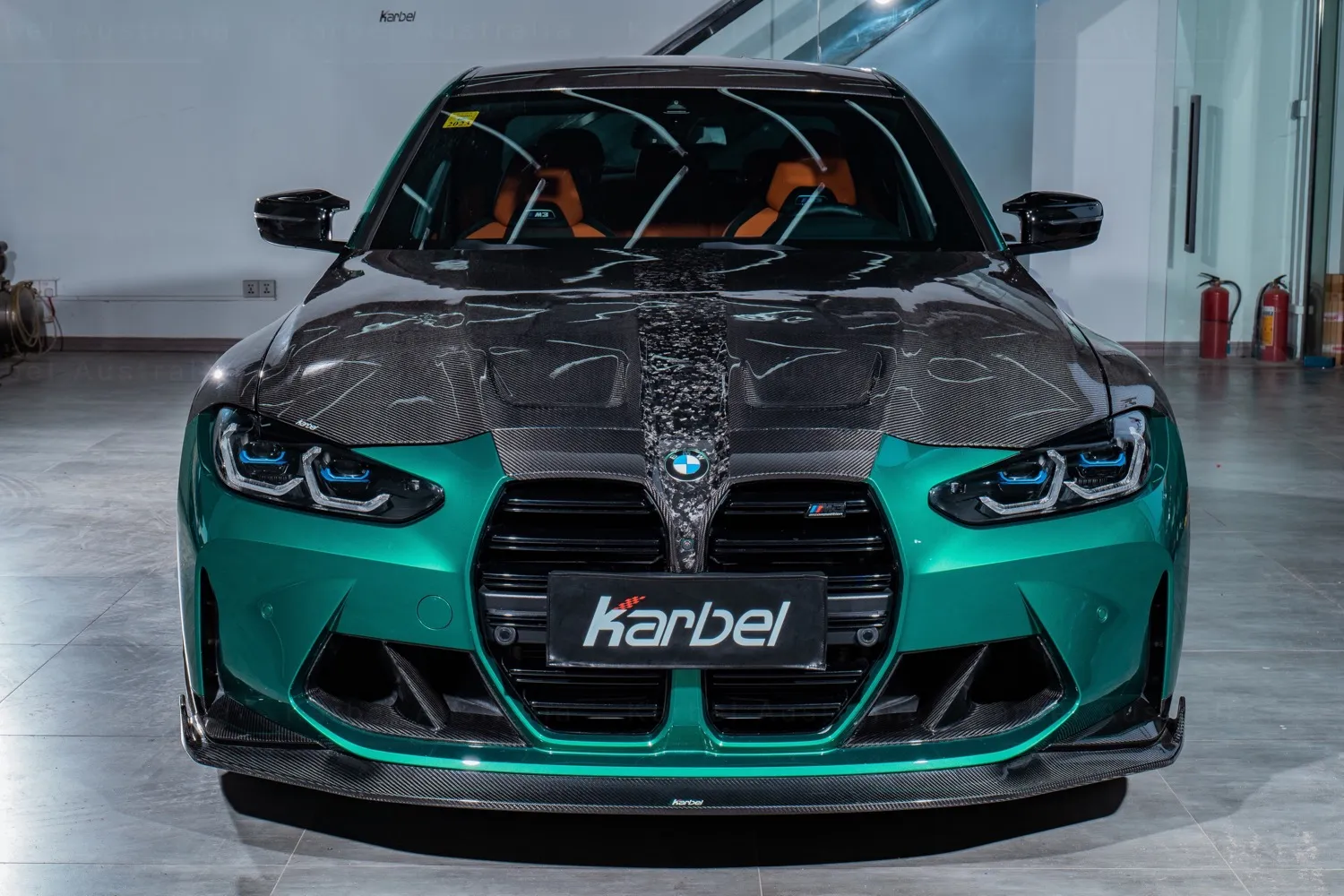 Check price and buy Karbel Carbon Fiber Body kit set for BMW  M3 G80
