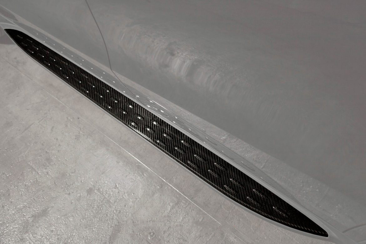 Side skirts BS Style Carbon for Mercedes-Benz GLS 800 AMG X167 AMG GLS 63