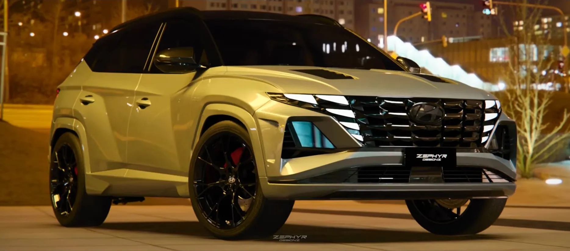 Hyundai Tucson R 2023  Custom Wide Body Kit by Zephyr