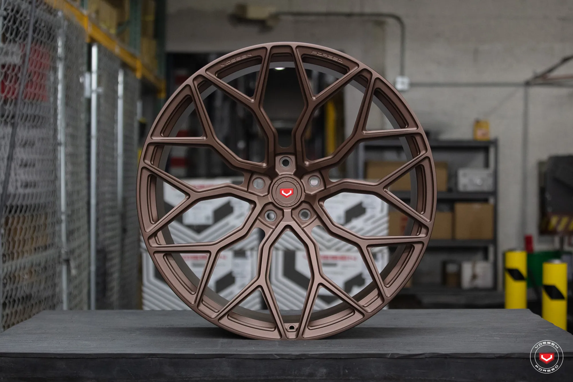 Vossen S17 01 forged wheel — side profile