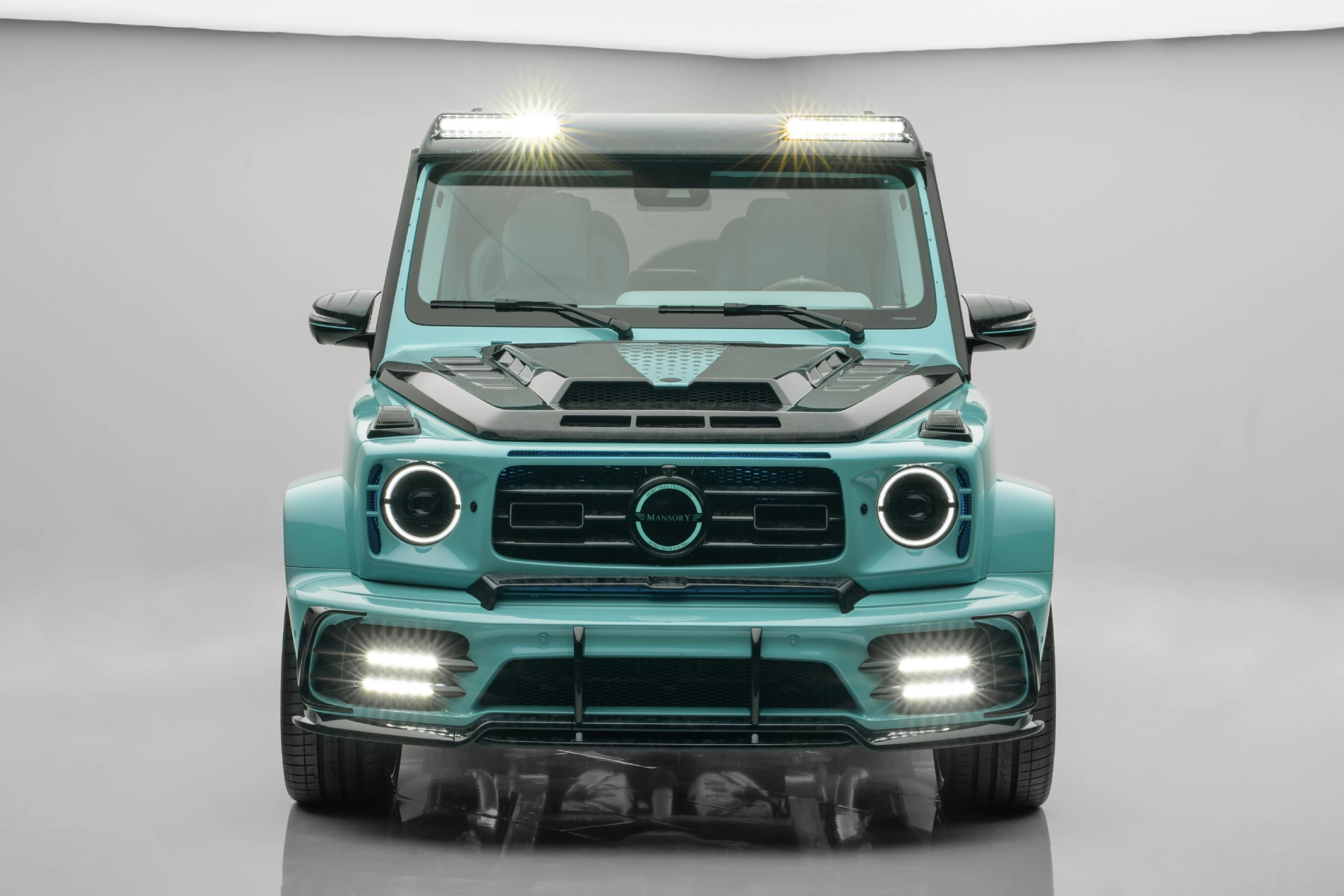 Check our price and buy Mansory Carbon Fiber Body kit set for Mercedes G-class W463A Gronos Algorithmic Fade