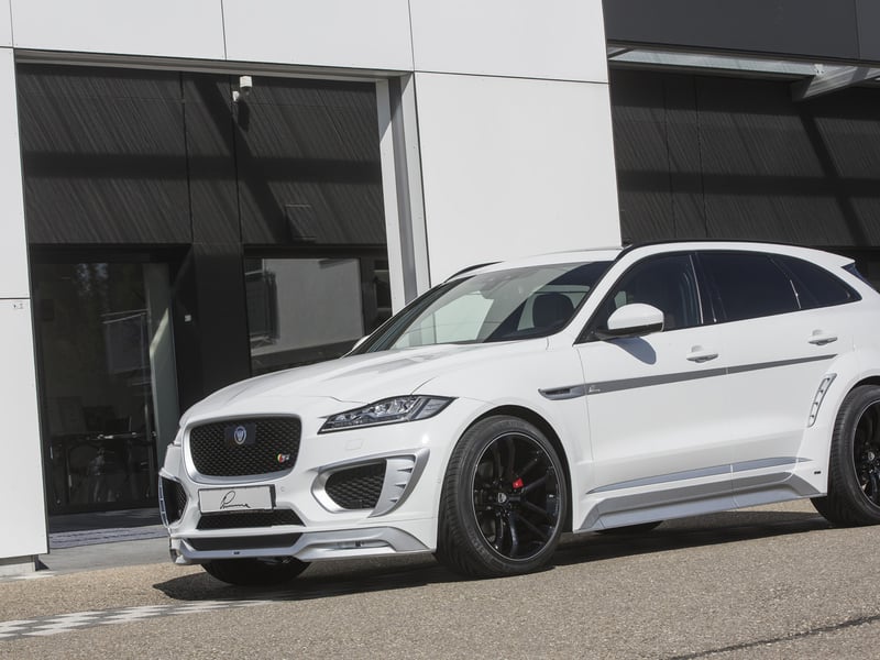 Check our price and buy Lumma CLR F body kit for Jaguar F-Pace SVR