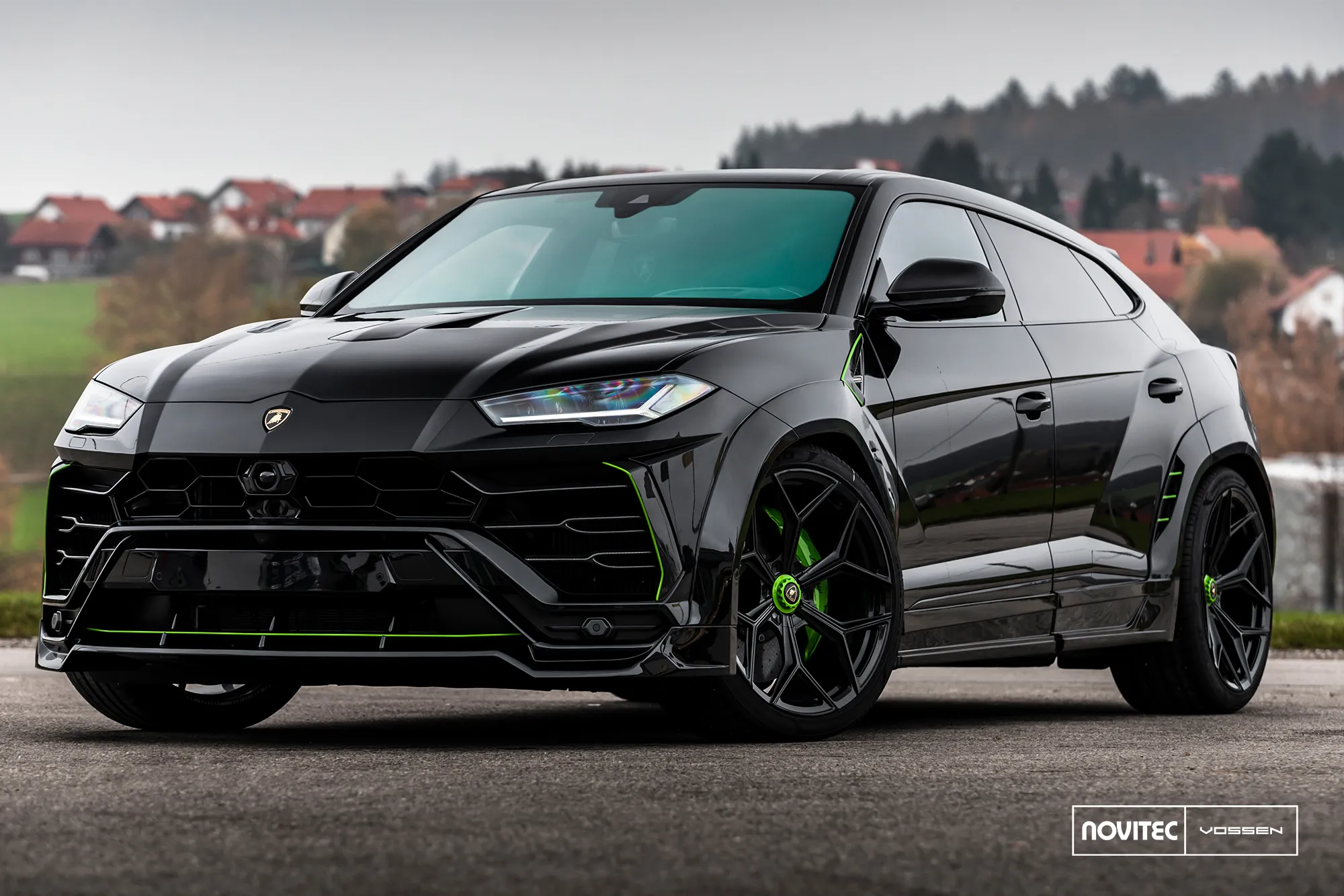 Vossen NL4 forged wheel — side profile