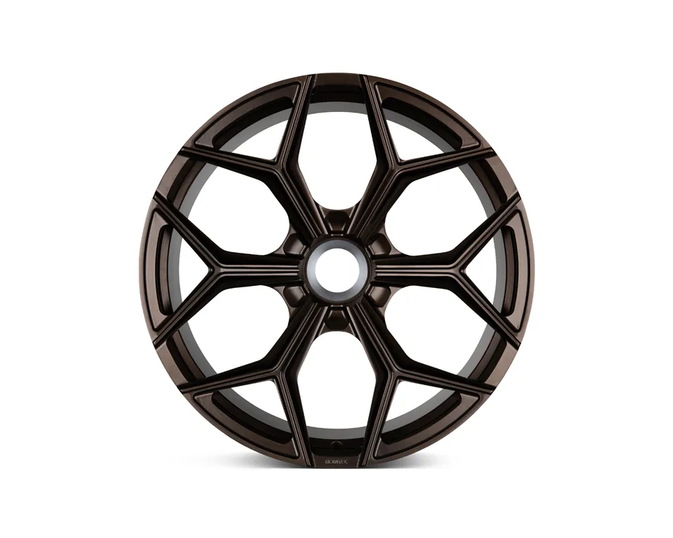 Vossen NL4 forged wheel — close-up spoke detail