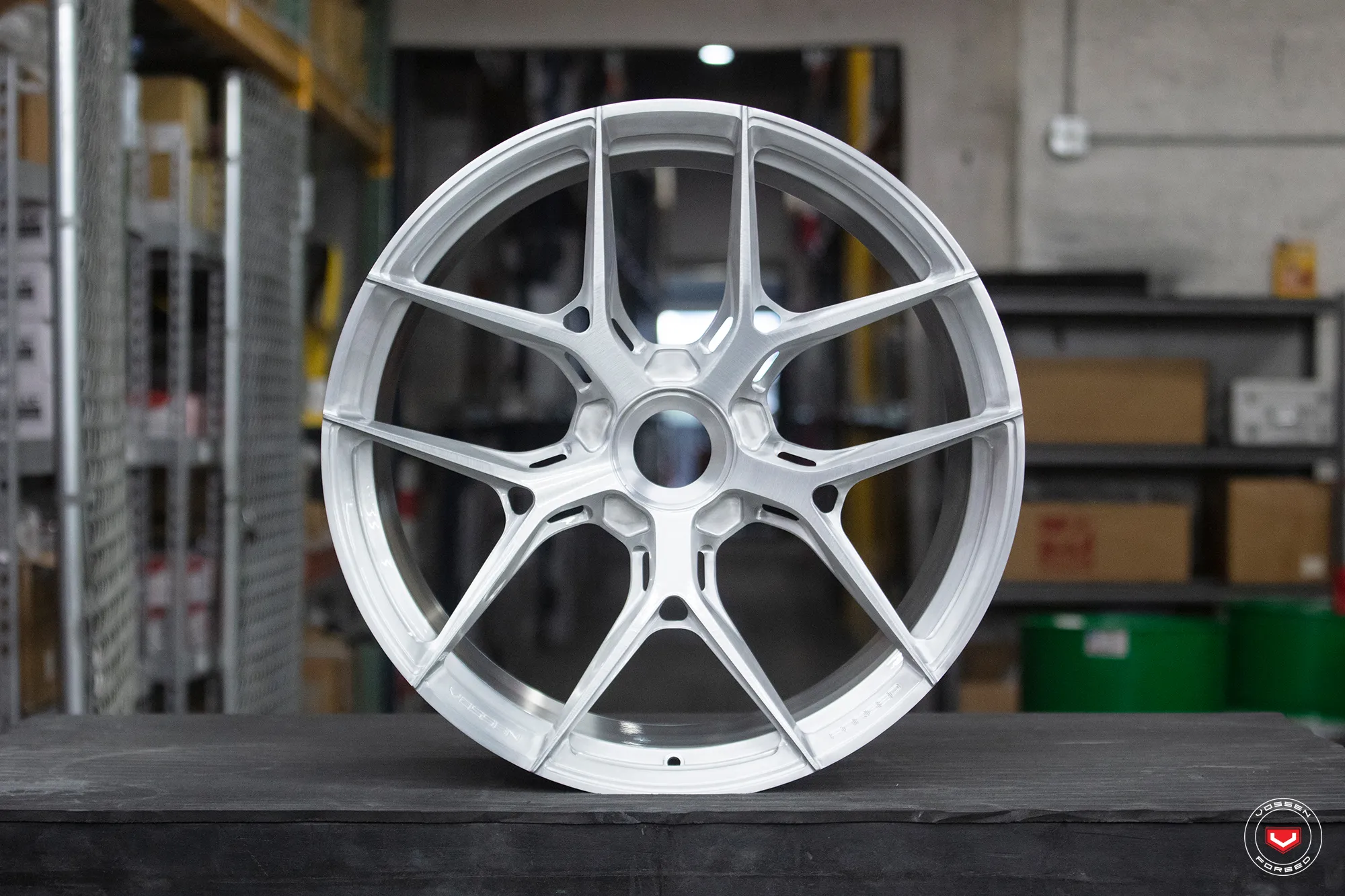 Vossen S21 01 forged wheel — full set display
