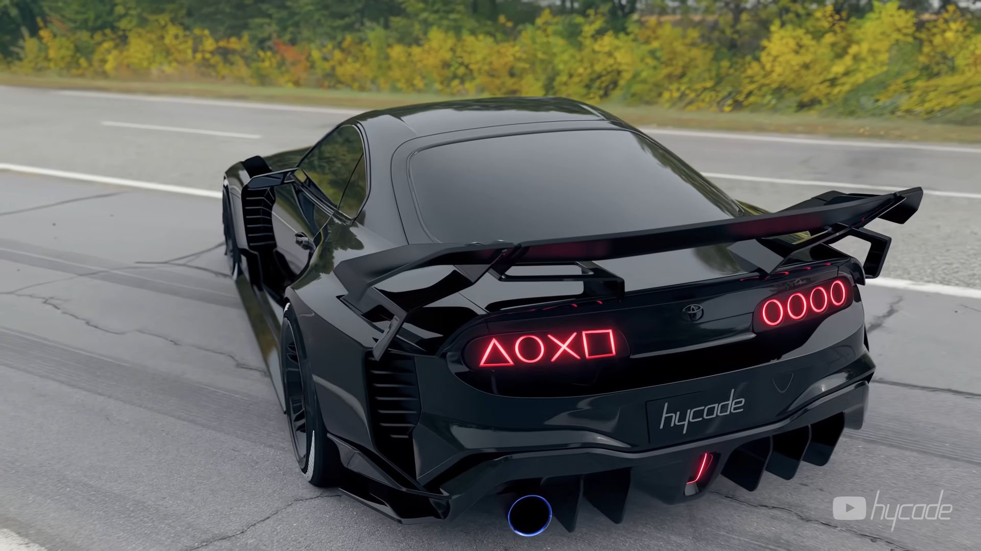 Mazda RX7 Custom Wide Body Kit by Hycade Buy with delivery