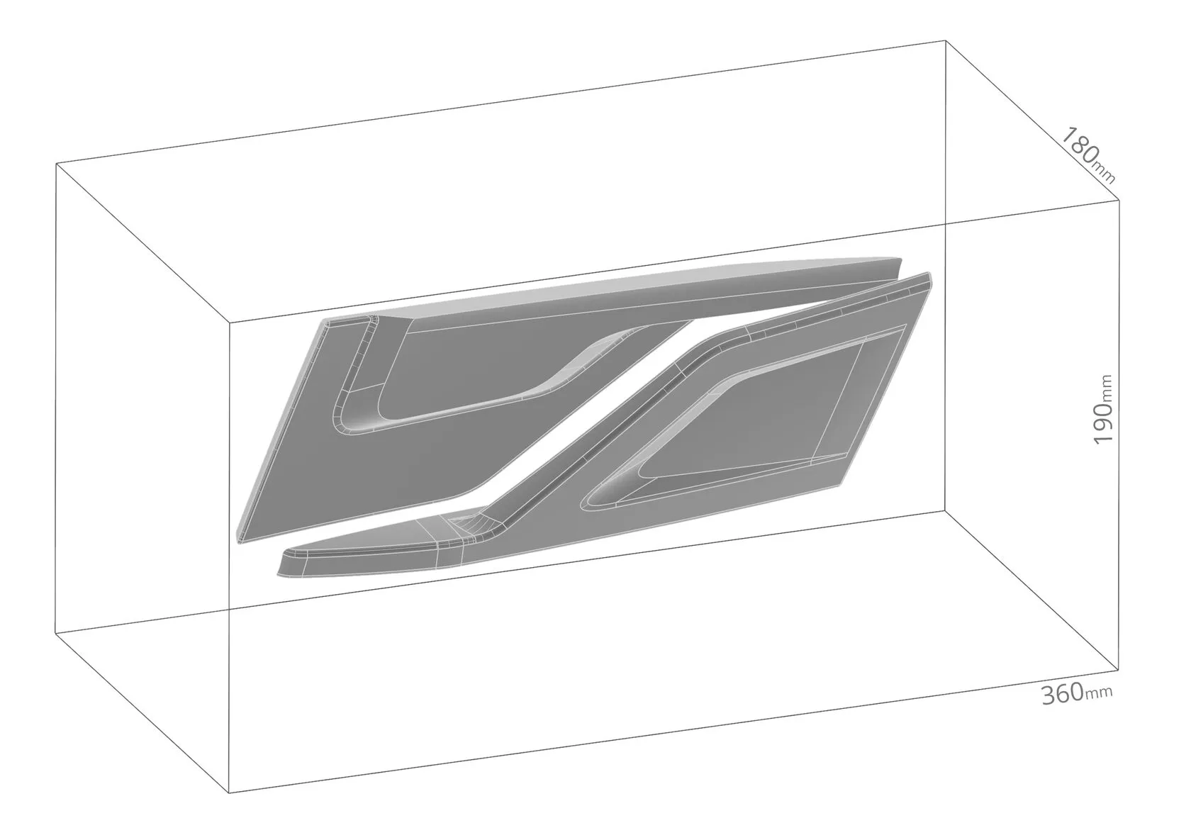 Rear side blades Carbon Talaria for BMW 2 series G42