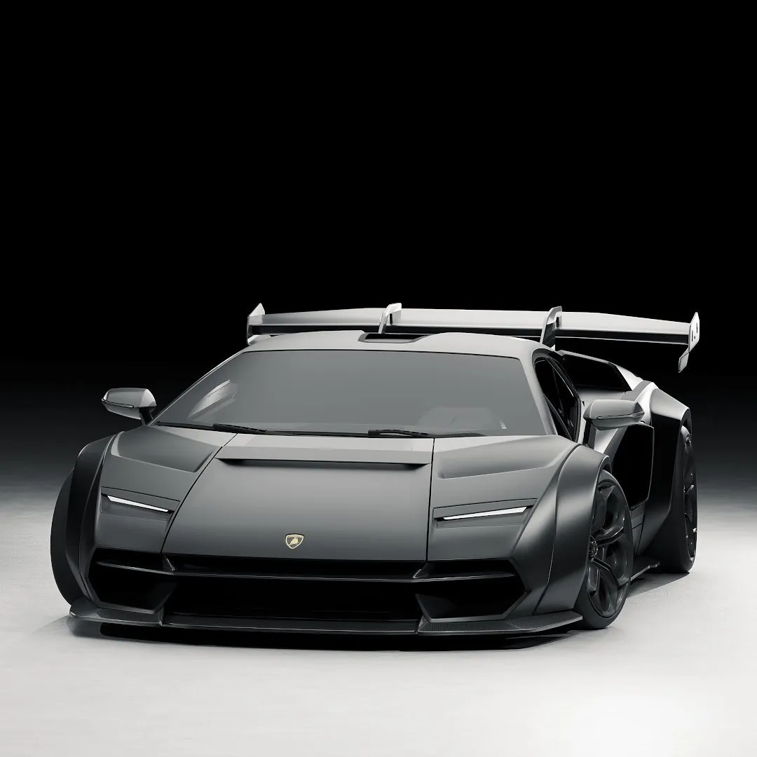 Lamborghini Countach LPI 800-4 Custom Body Kit by Magnus Concepts
