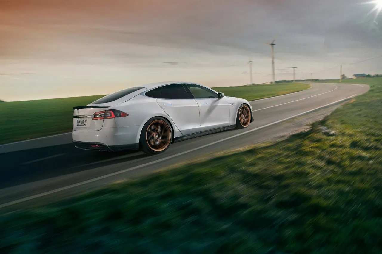 Check price and buy Novitec Carbon Fiber Body kit set for Tesla Model S