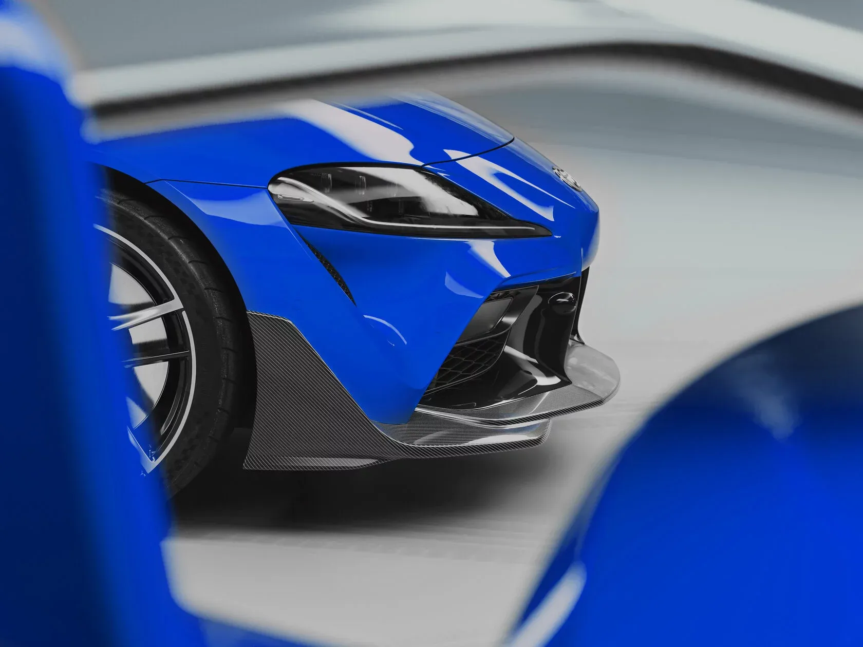 Front lip Carbon Talaria for Toyota Supra A90/A91