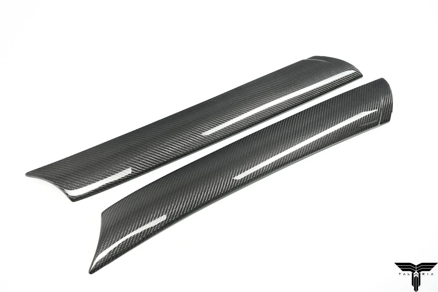 A pillar covers Carbon Talaria for Toyota Supra A90/A91