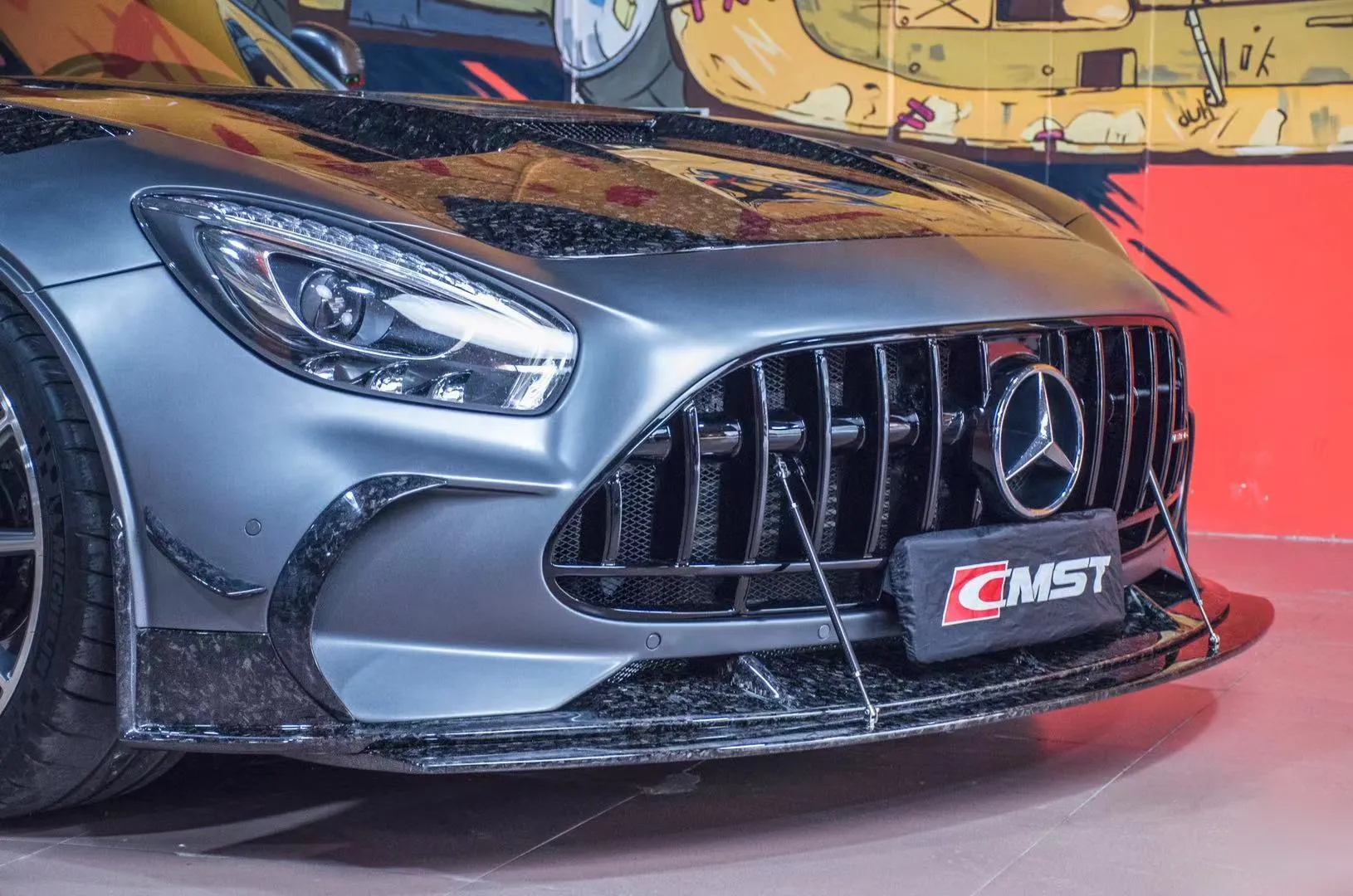 Check our price and buy CMST Carbon Fiber Body Kit set for Mercedes Benz AMG GT C190
