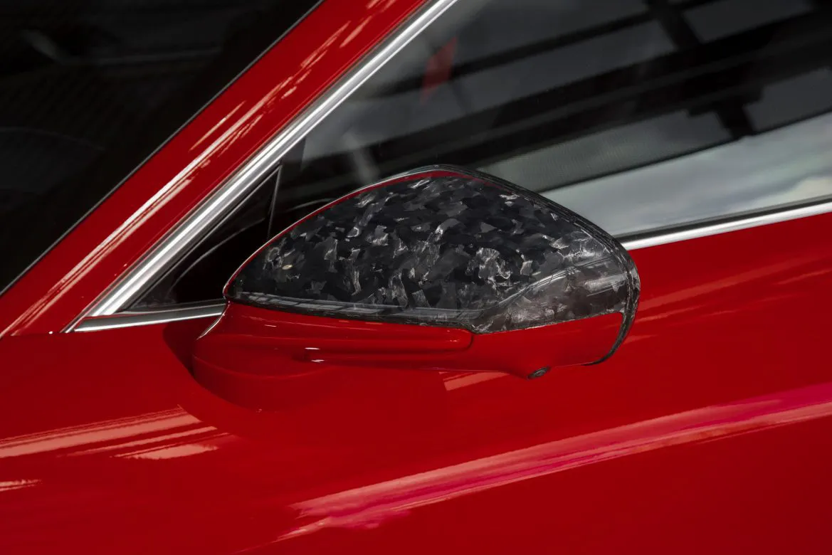 Mirror caps BS Style Carbon for Porsche Taycan
