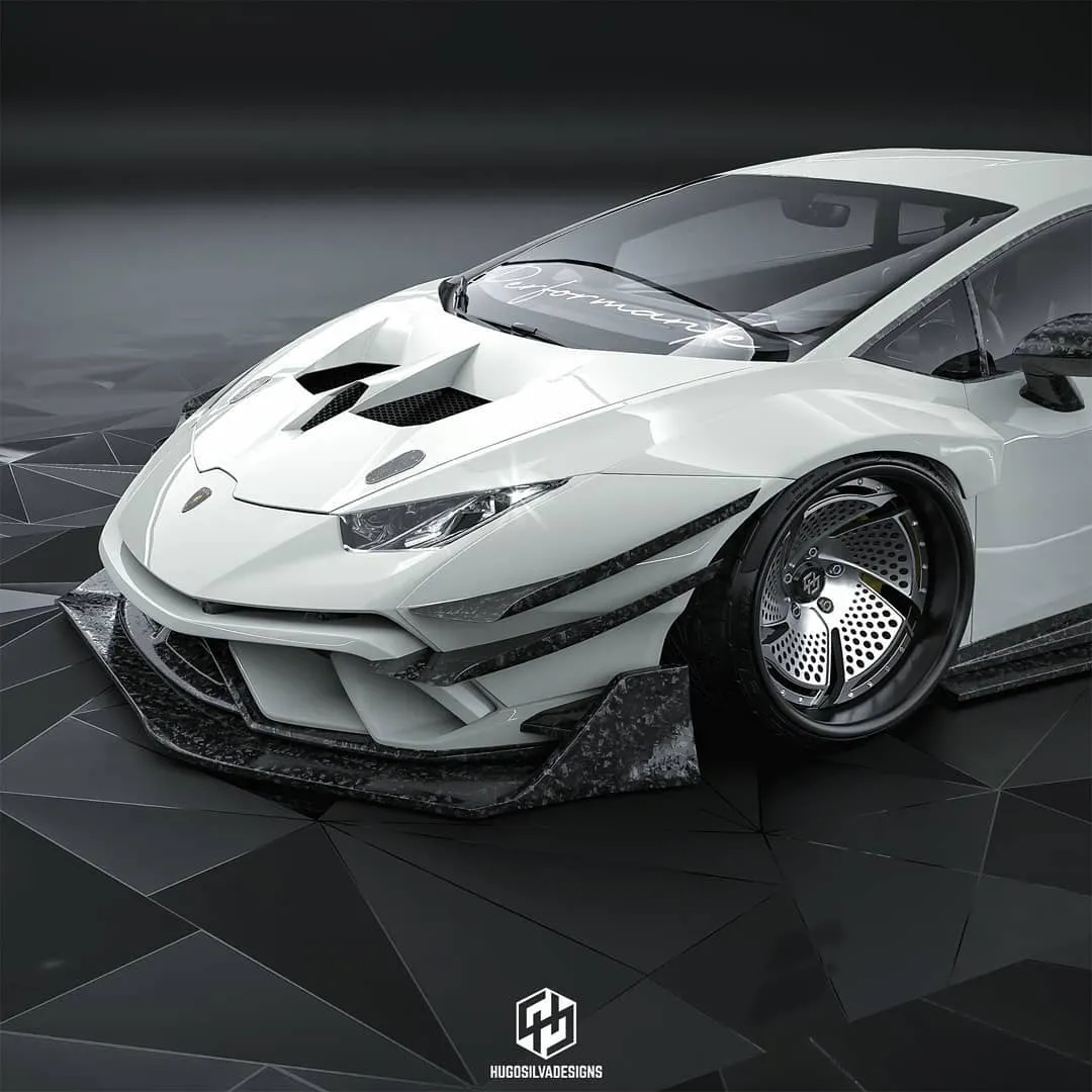Lamborghini Huracan Custom Body Kit by Hugo Silva
