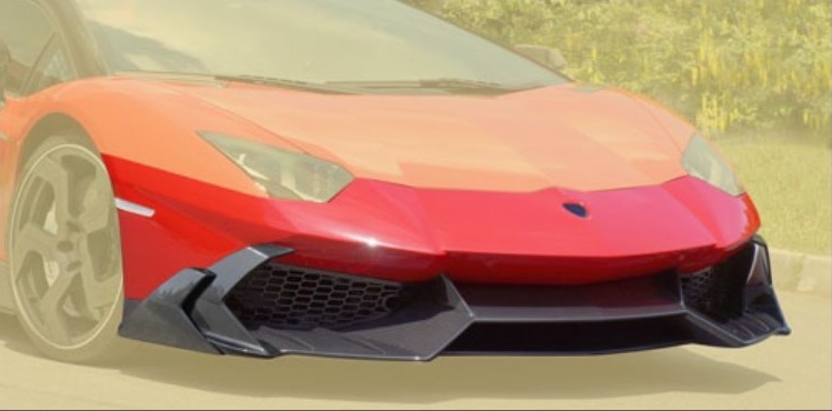 Front bumper II Mansory Carbon for Lamborghini Aventador Competition