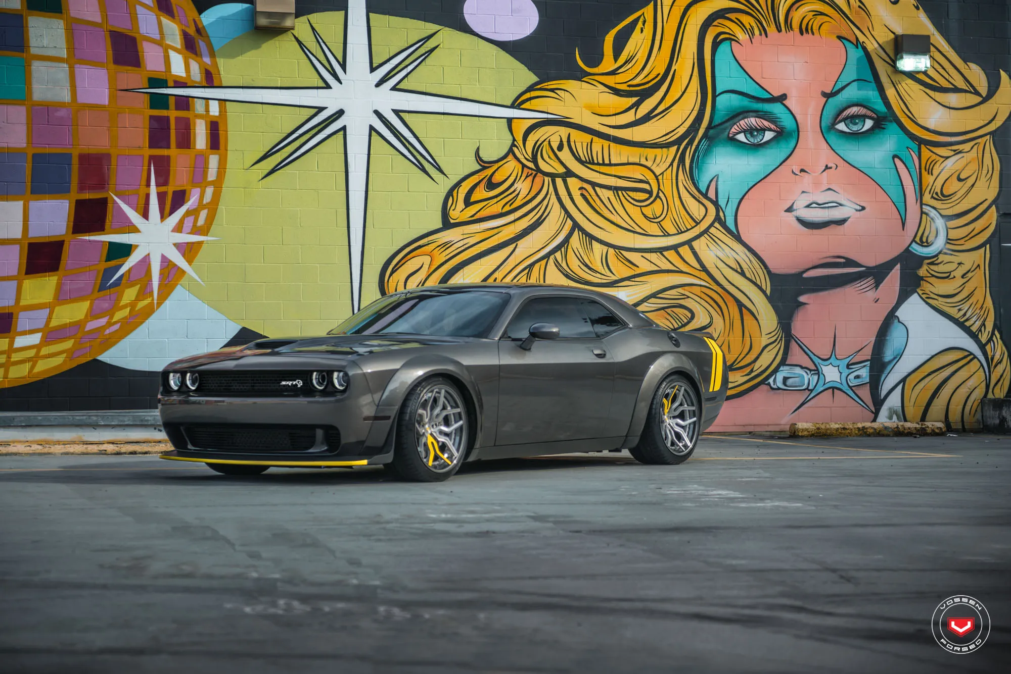 Vossen HC 3 3 PIECE 3-piece forged wheel — close-up spoke detail