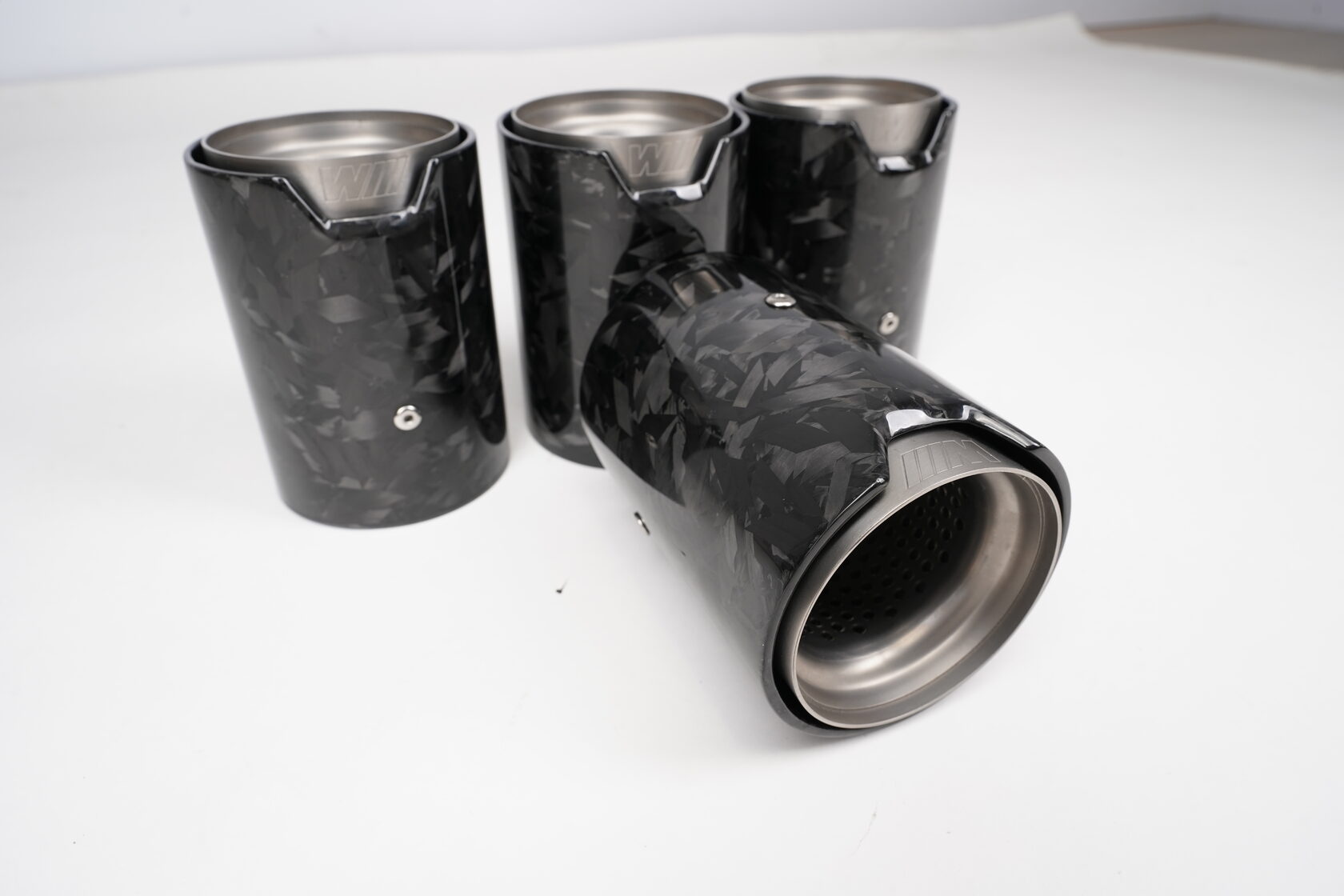 Exhaust tips M Performance Forged Carbon for BMW M3 G80