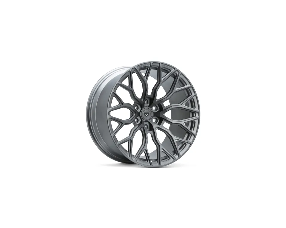 Vossen S17 02 forged wheel — close-up spoke detail