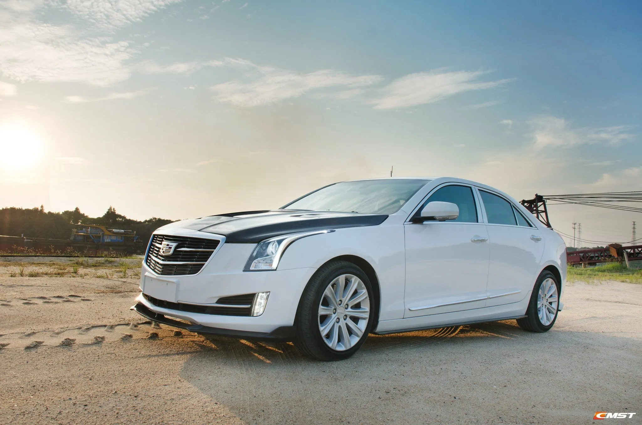 Check our price and buy CMST Carbon Fiber Body Kit set for Cadillac ATS!