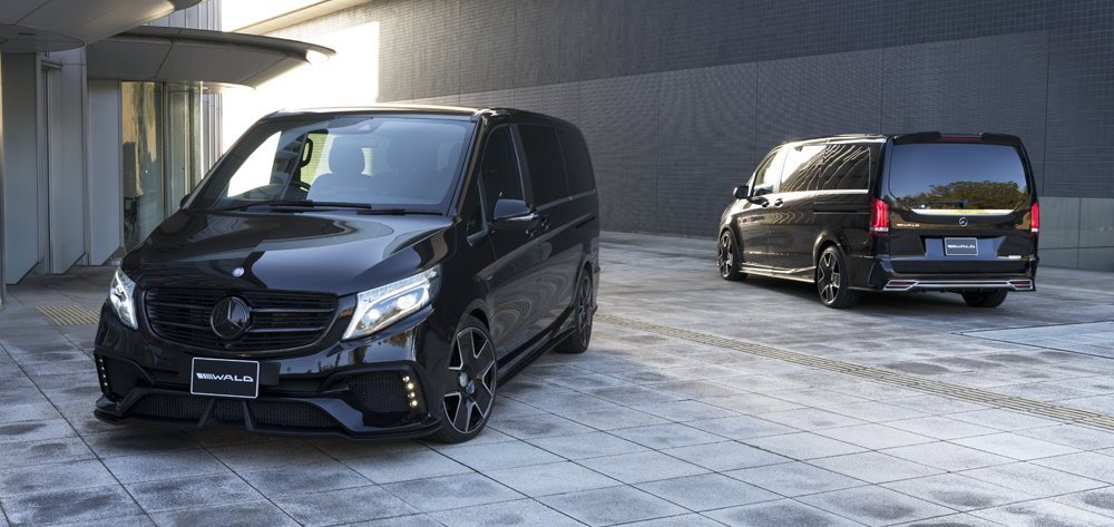 Check our price and buy Wald Black Bison body kit for Mercedes V-class  W447