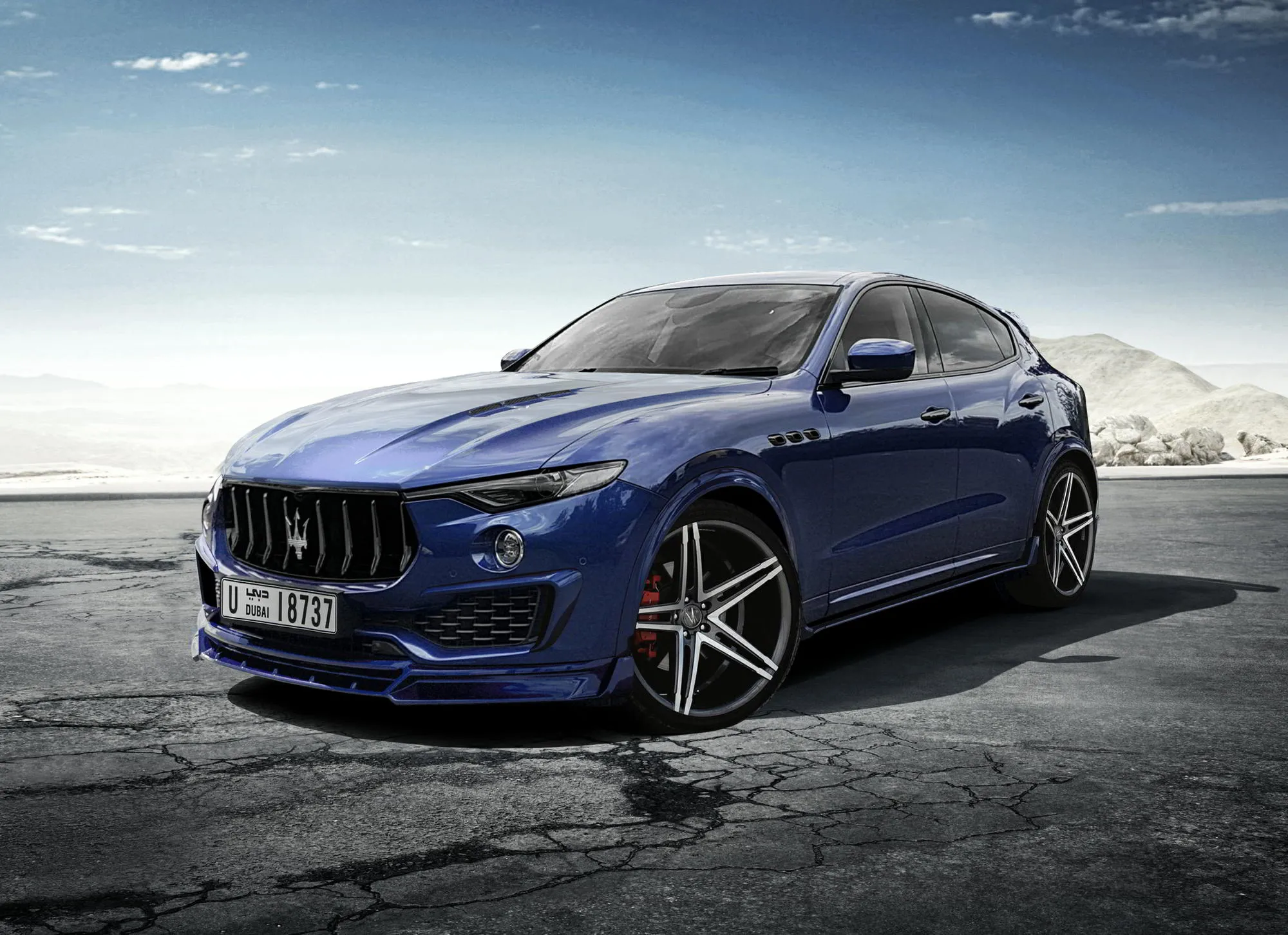 Check our price and buy Renegade Design body kit for Maserati Levante