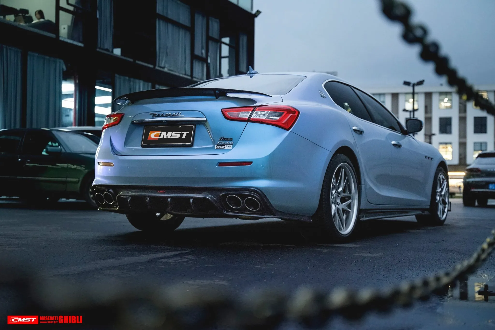 Check our price and buy CMST Carbon Fiber Body Kit set for Maserati Ghibli!
