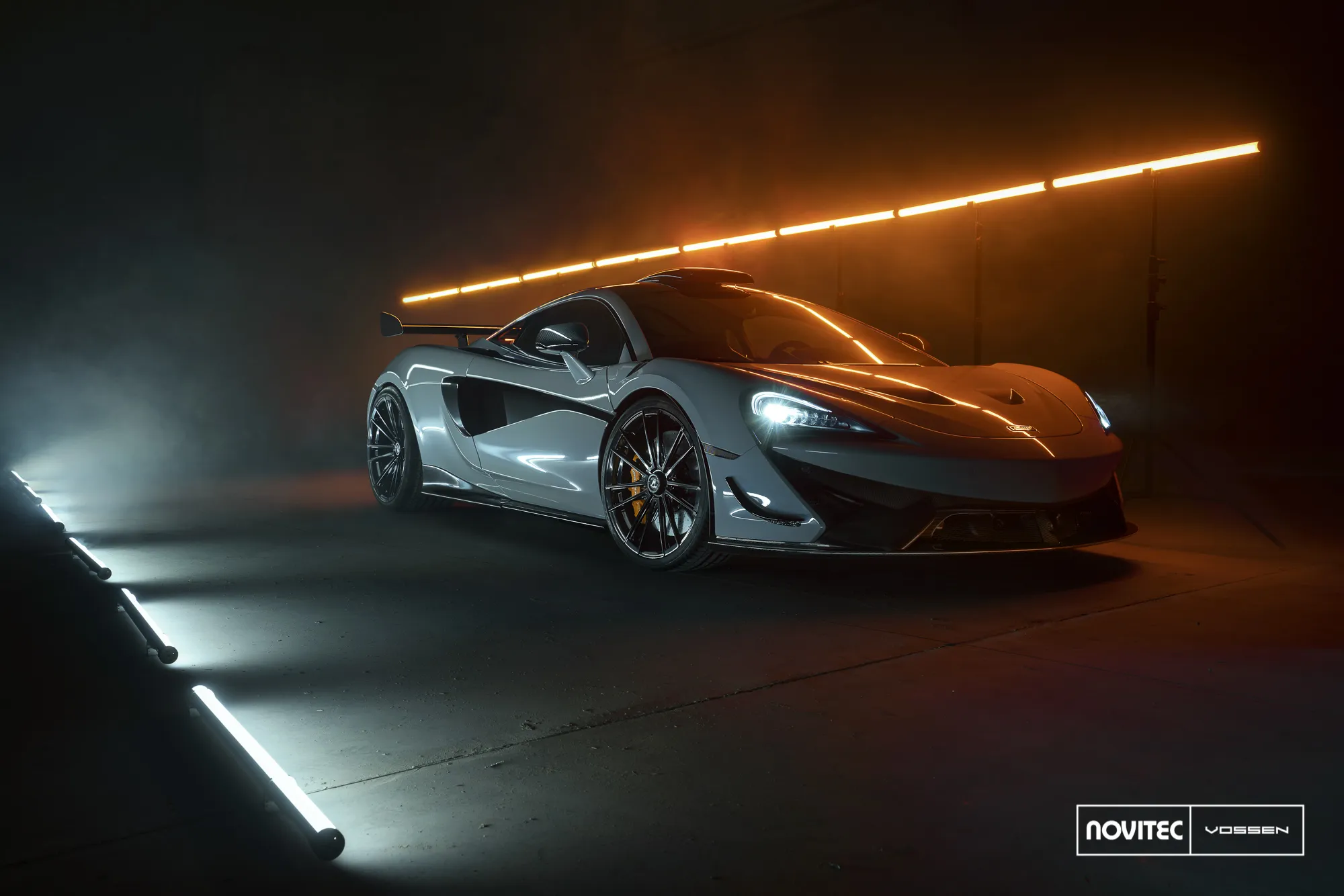 Vossen MC3 forged wheel — side profile