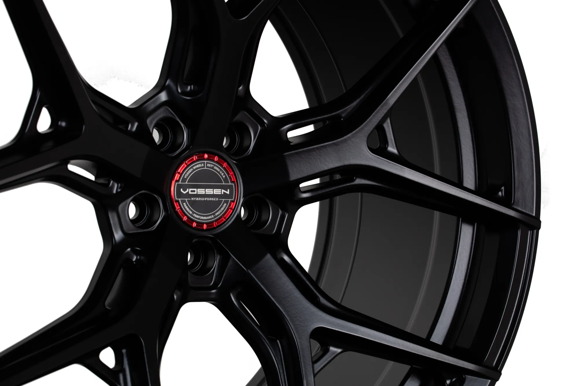 Vossen HF 5 hybrid forged wheel — full set display