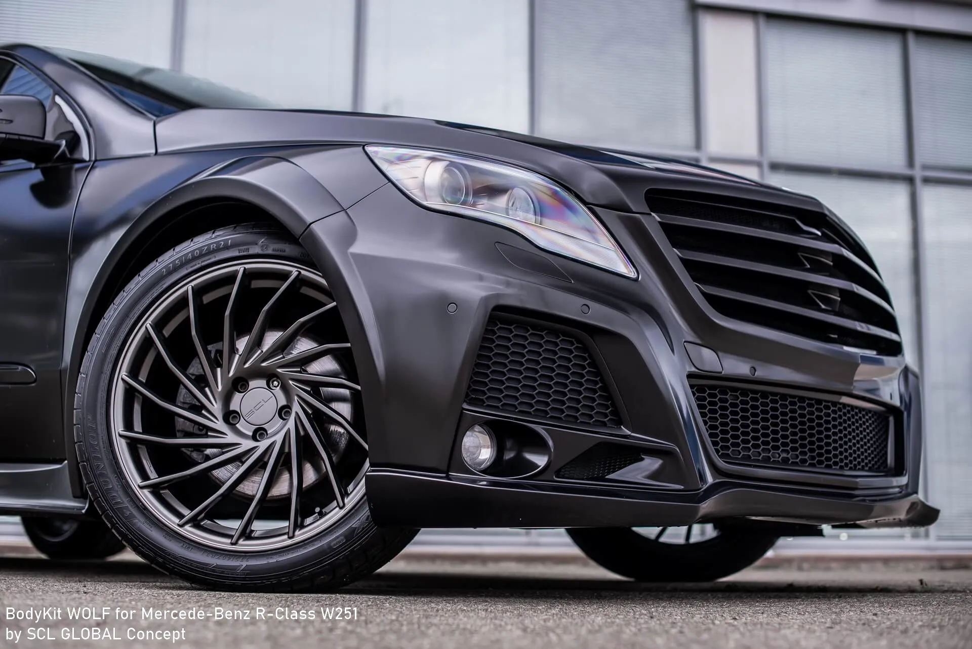 Check our price and buy SCL Performance body kit for Mercedes-Benz R-class W251 Wolf
