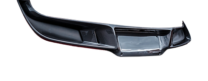 Rear bumper plates add on Keyvany Carbon for Ferrari F8 Tributo 