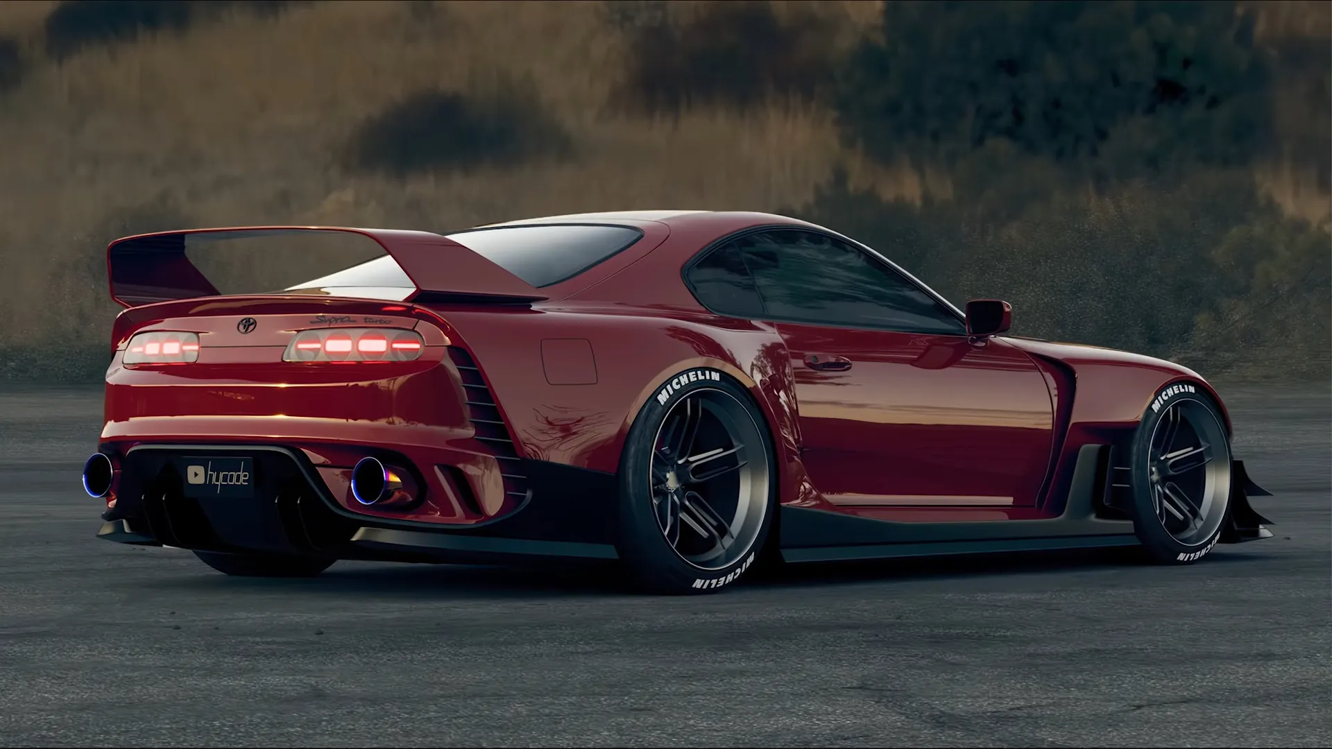 Toyota Supra MK4 Custom Body Kit by Hycade